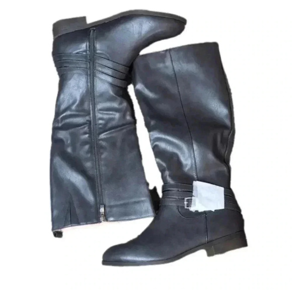 JOURNEE COLLECTION Ivie Boot Grey - Picture 1 of 9